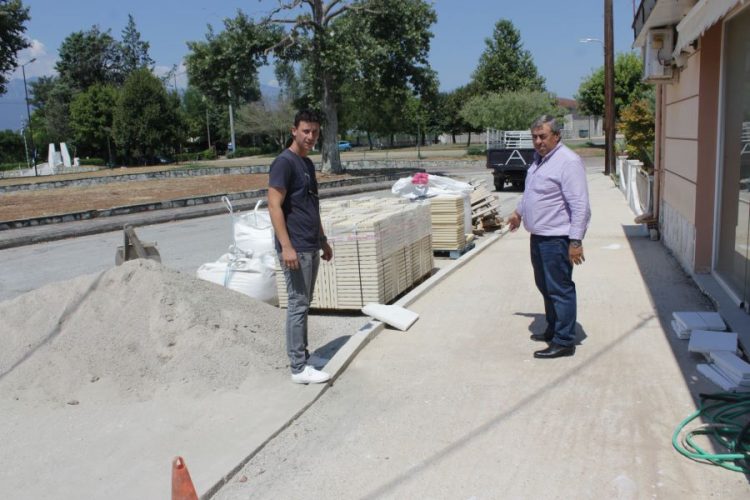 Σε έργα στην Δημοτική Ενότητα Γόμφων ο Κώστας Μαράβας
