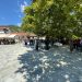 Εγκαινιάστηκε από τον Δήμαρχο Μετεώρων Λ. Αβραμόπουλο η ανακατασκευασμένη Κεντρική Πλατεία της Παναγίας
