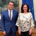 Συνάντηση του Προέδρου Ομάδας Φιλίας Ελλάδας-Σλοβενίας Κώστα Σκρέκα με την Πρέσβη της Σλοβενίας
