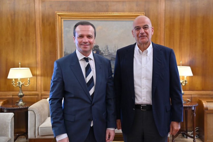 Θανάσης Λιούτας: Συνάντηση με τον Υπουργό Εθνικής Άμυνας Νίκο Δένδια