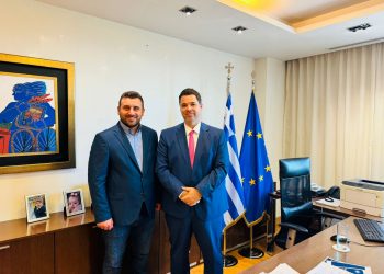 Στον Κοντογεώργη ο Αβραμόπουλος για τα έργα ανασυγκρότησης του Δήμου Μετεώρων από τις καταστροφές του Daniel