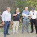 Αυτοψία εκπροσώπων της Ολλανδικής Εταιρείας στην περιοχή όπου σχεδιάστηκε το Φράγμα Πύλης