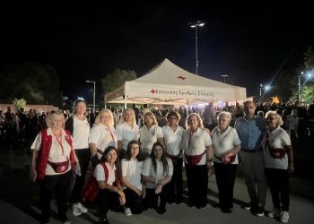 Υγειονομική κάλυψη της συναυλίας του Γιώργου Νταλάρα και εορτασμός της Παγκόσμιας Ημέρας Πρώτων Βοηθειών από τον τοπικό Ε.Ε.Σ