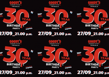 GOODY’S BURGER HOUSE Τρικάλων | 30 years birthday party με πολλές εκπλήξεις