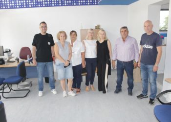 Στις νέες εγκαταστάσεις του ΚΕΠ Πύλης ο Δήμαρχος Κώστας Μαράβας