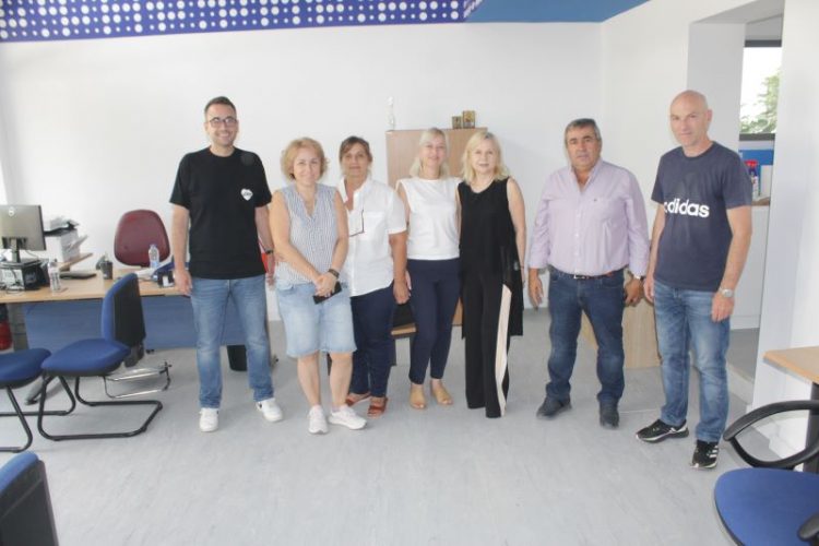 Στις νέες εγκαταστάσεις του ΚΕΠ Πύλης ο Δήμαρχος Κώστας Μαράβας