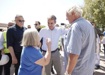 Φαρκαδόνα: Δέσμευση Μητσοτάκη για γρήγορη αποκατάσταση κι ανάπτυξη της περιοχής