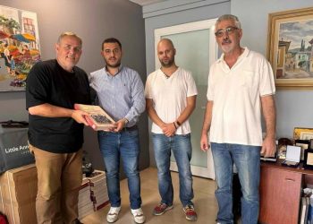 Στον Δήμο Τρικκαίων επισκέπτες από τον Δήμο Παραλιμνίου, με αφορμή σημερινή συναυλία