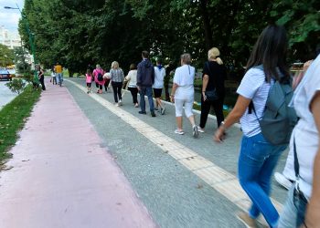 Περίπατος και ποδηλατάδα στις όχθες του Ληθαίου για την Ημέρα Χωρίς Αυτοκίνητο στα Τρίκαλα