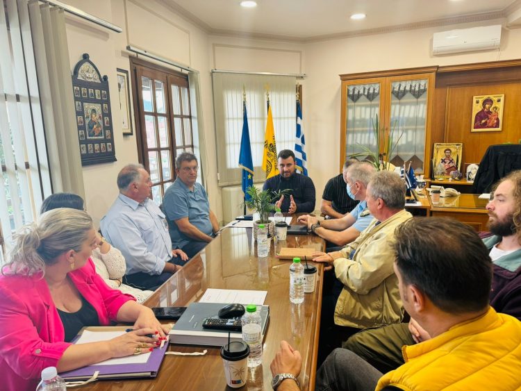 Σύσκεψη του Σ.Τ.Ο.Π.Π. του Δήμου Μετεώρων για τον συντονισμό των αρμόδιων υπηρεσιών εν όψει χειμώνα