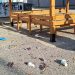 Βανδαλισμοί στην αυλή του 4ου Γυμνασίου Τρικάλων (ΦΩΤΟ) | Ανησυχία από τους εκπαιδευτικούς | Ζητούν ενίσχυση των μέτρων ασφαλείας