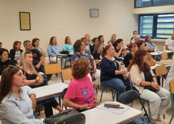 Οι γονείς του 5ου Γυμνασίου ενημερώνονται για τη φυσιογνωμία και το νέο νομοθετικό πλαίσιο λειτουργίας των σχολείων