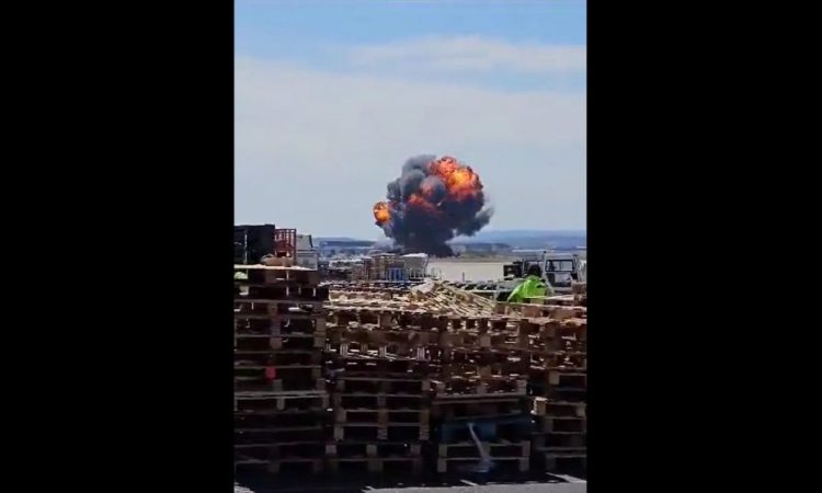 Ισπανία: Μαχητικό F-18 συνετρίβη, άγνωστη η τύχη του πιλότου – Δείτε βίντεο τη στιγμή της πτώσης