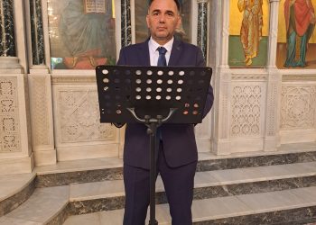 Ομιλία του Προέδρου των Τρικαλινών Ιεροψαλτών στο Ιερό Μνημόσυνο των προκατόχων τους