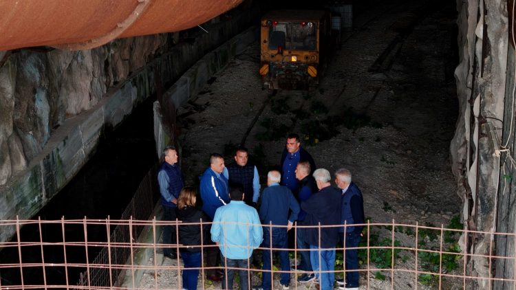 Αυτοψία Περιφερειάρχη Δ. Κουρέτα- Δημάρχου Λαρισαίων Αθ. Μαμάκου στα ημιτελή έργα του Αχελώου