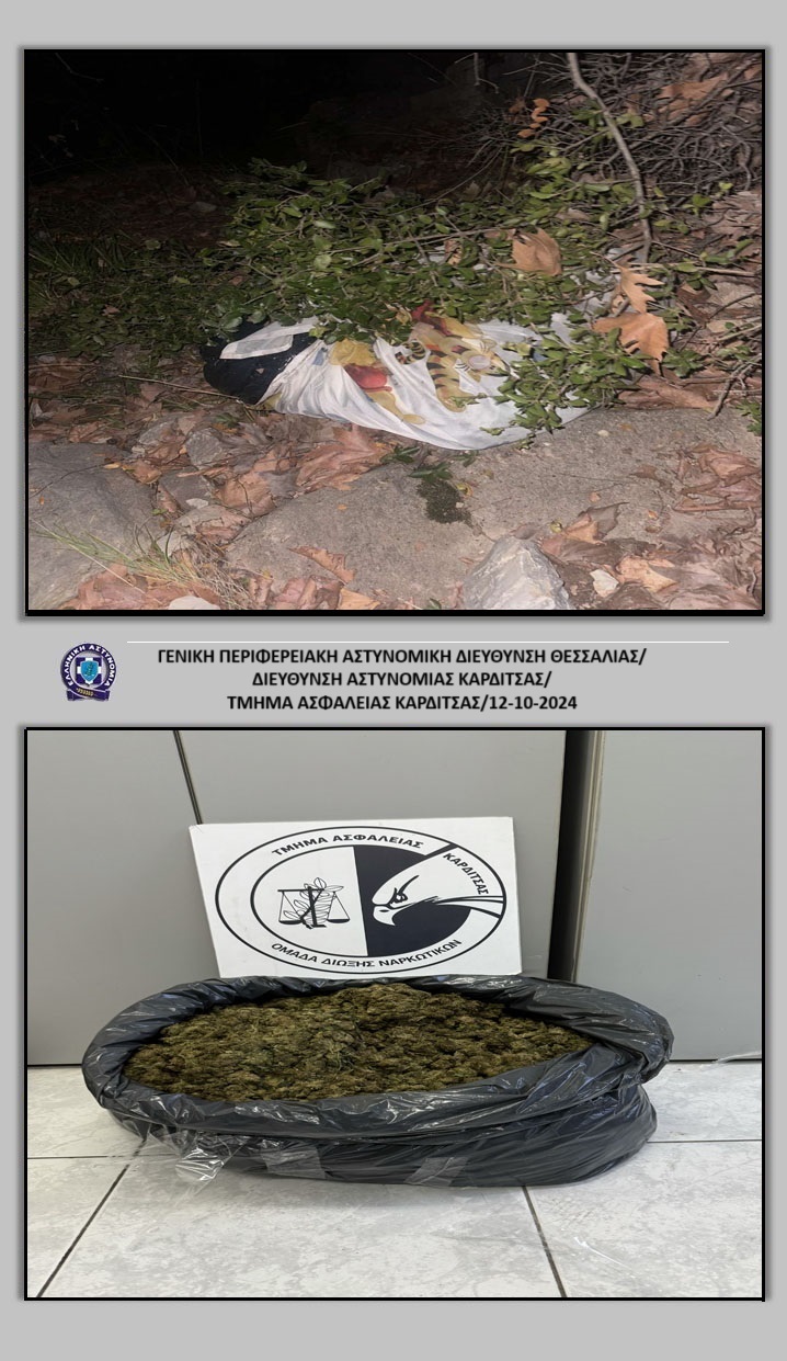 Εντοπίστηκαν άνω των -12,5- κιλών ακατέργαστης κάνναβης σε δασική περιοχή