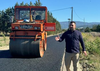 Ξεκίνησε η ασφαλτόστρωση αγροτικών δρόμων σε Καλαμπάκα και χωριά του Δήμου Μετεώρων