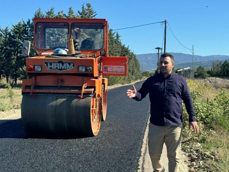Ξεκίνησε η ασφαλτόστρωση αγροτικών δρόμων σε Καλαμπάκα και χωριά του Δήμου Μετεώρων