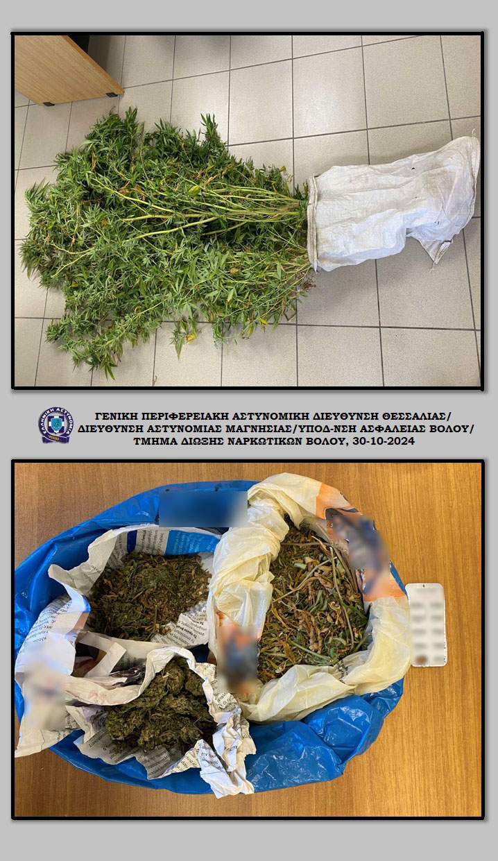 Συνελήφθη ημεδαπός άνδρας για παράβαση της νομοθεσίας περί ναρκωτικών