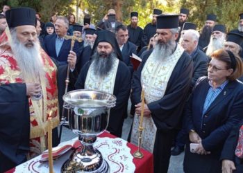 Παρουσία της Υπουργού Πολιτισμού Λ. Μενδώνη τα θυρανοίξια του Ι.Ν. Αγίου Δημητρίου στο Ψήλωμα Καλαμπάκας