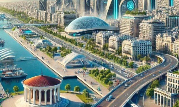 Θεσσαλονίκη: Η Τεχνητή Νοημοσύνη δείχνει πώς θα είναι η πόλη σε 100 χρόνια