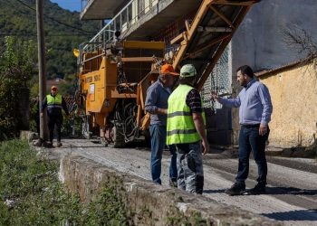 Ασφαλτόστρωση σε δρόμους της Διάβας μετά από συνεργασία Περιφέρειας Θεσσαλίας και Δήμου Μετεώρων