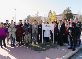 Δενδροφύτευση στο Γαιόπολις Campus από το Europe Direct Περιφέρειας Θεσσαλίας και το Τμήμα Γεωπονίας Αγροτεχνολογίας του Πανεπιστημίου Θεσσαλίας