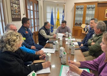 Δήμος Μετεώρων: Σύσκεψη με Κικίλια και Έκτακτο Τοπικό Συντονιστικό Όργανο Πολιτικής Προστασίας για την κακοκαιρία «BORA»