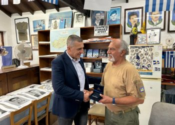 Δημήτρης Κουρέτας: Η Περιφέρεια θα χρηματοδοτήσει την επίσκεψη σχολείων της Θεσσαλίας στα ιστορικά μνημεία της Κύπρου
