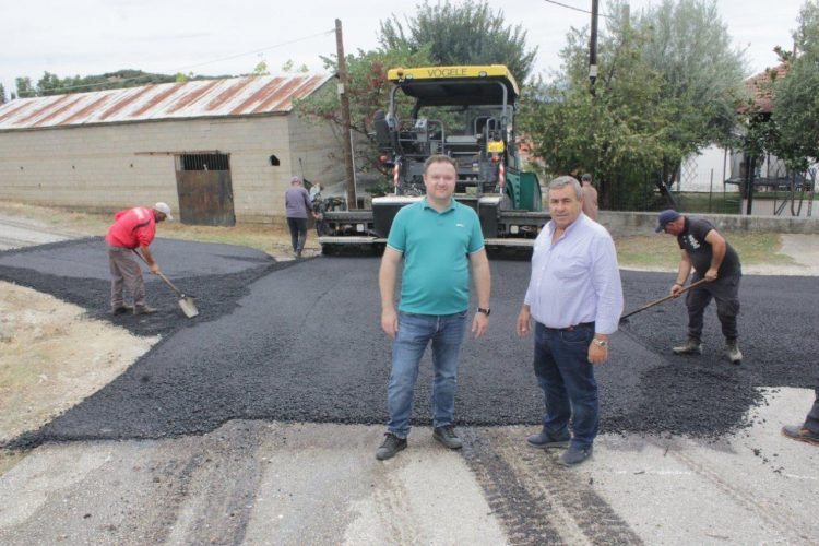 Ασφαλτοστρώθηκαν και συντηρήθηκαν δρόμοι στον Άγιο Βησσαρίωνα
