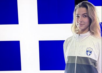 Η Μαρία Τζέλη του ΣΟΑΤ με την Εθνική Ομάδα στο Πανευρωπαϊκό Πρωτάθλημα
