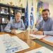 Ενίσχυση της συνεργασίας του Υπουργείου Αθλητισμού με τον Δήμο Μετεώρων αποφασίστηκε στη συνάντηση του Αναπληρωτή Υπουργού κ. Γ. Βρούτση με το Δήμαρχο Μετεώρων κ. Λ. Αβραμόπουλο