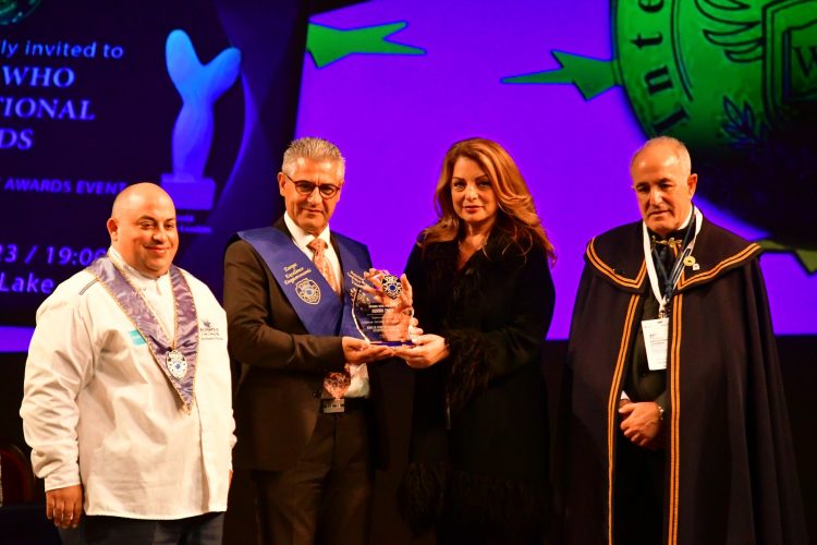 Σημαντική Βράβευση του Οργανισμού Who is Who International Academy & Awards ως “Ευρωπαϊκός Πολιτιστικός Θεσμός” από την CEUCO – Ευρωπαϊκό Συμβούλιο Αδελφοτήτων Γαστρονομίας & Οινολογίας!