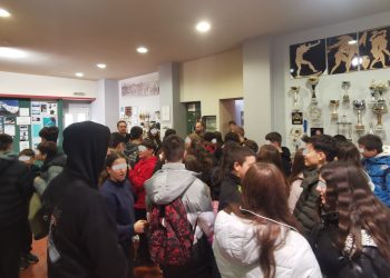 Το 1ο Γυμνάσιο Βόλου στο Αθλητικό Μουσείο των Τρικάλων