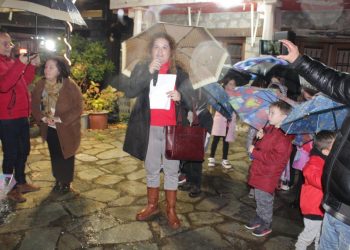 Φωταγωγήθηκε το Χριστουγεννιάτικο Δένδρο στην Ελάτη