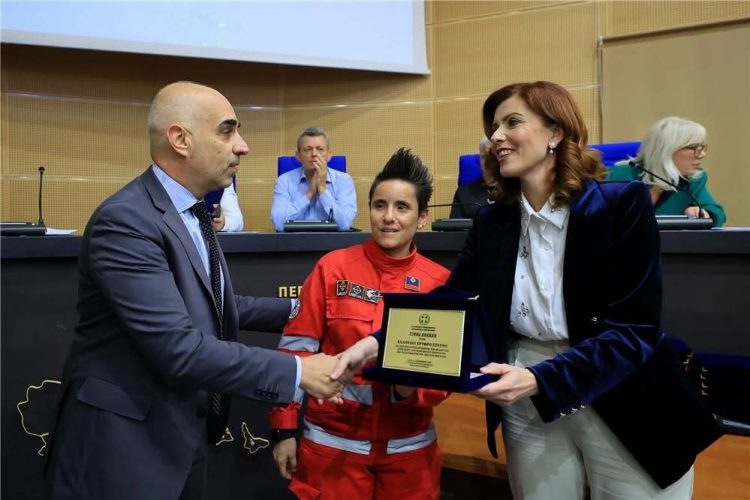 Το Περιφερειακό Τμήμα Τρικάλων του Ελληνικού Ερυθρού Σταυρού παρευρέθηκε στην Τιμητική Εκδήλωση για τις Εθελοντικές Οργανώσεις στην Περιφέρεια Θεσσαλίας