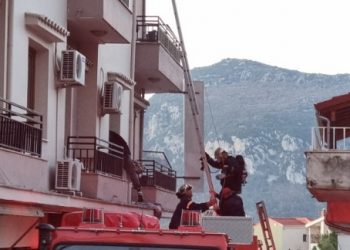 Καλαμπάκα: Σκηνές τρομου – Φωτια σε ξενοδοχείο της πόλης | Ένας νεκρός