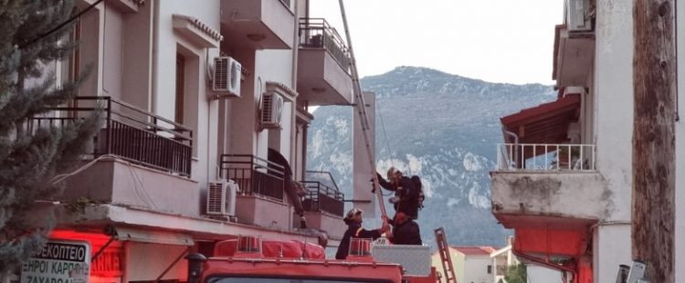Καλαμπάκα: Σκηνές τρομου – Φωτια σε ξενοδοχείο της πόλης | Ένας νεκρός