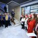 Χριστουγεννιάτικα κάλαντα στην Περιφέρεια από τους μαθητές του 4ου Δημοτικού Σχολείου και την Φιλαρμονική του Δήμου Λαρισαίων