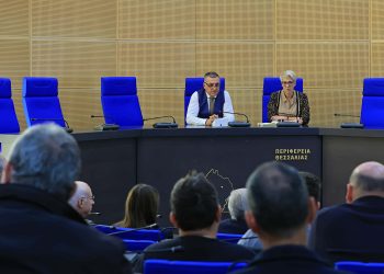 Στον Περιφερειάρχη Θεσσαλίας εκπρόσωποι εργοληπτικών οργανώσεων
