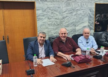 Ο Δήμαρχος Πύλης Κών/νος Μαράβας στην συνεδρίαση της ΚΕΔΕ
