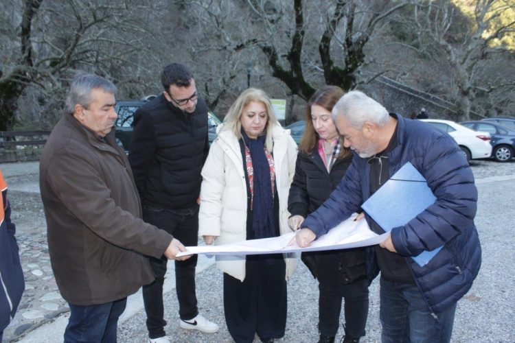 Επίσκεψη της Αντιπεριφερειάρχη Χρύσας Ντιντή στον Δήμο Πύλης