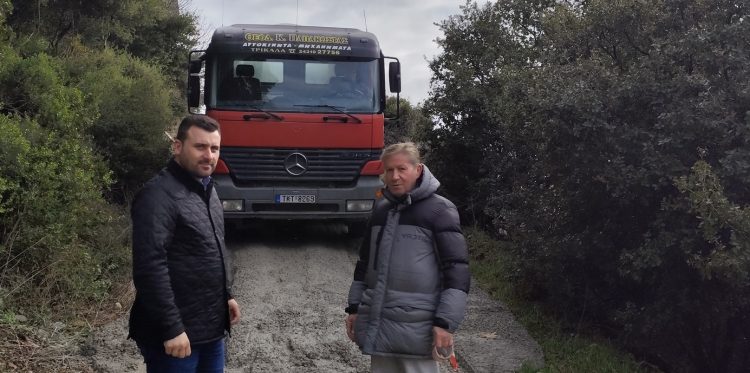 Τσιμεντοστρώσεις στην Καλαμπάκα από τον Δήμο Μετεώρων