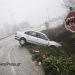 Γιάννουλη: Αυτοκίνητο έπεσε σε βαθύ χαντάκι λόγω ομίχλης (ΕΙΚΟΝΕΣ)