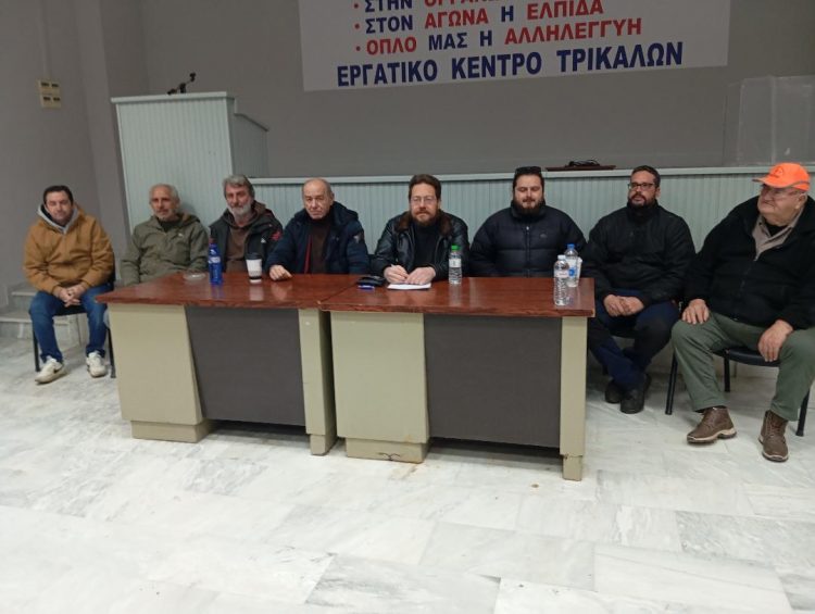 Αποφασισμένοι να σκληρύνουν την στάση τους οι αγρότες των Τρικάλων
