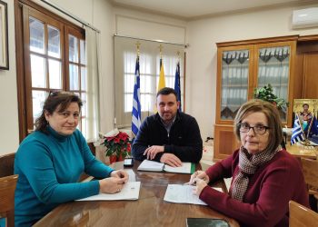 Στον Δήμαρχο Μετεώρων Λευτέρη Αβραμόπουλο η Γενική Διευθύντρια Αρχαιοτήτων και Πολιτιστικής Κληρονομιάς του Υπουργείου Πολιτισμού Δρ. Ολυμπία Βικάτου