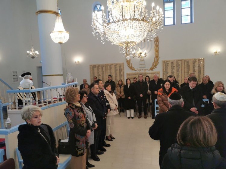 Τιμήθηκε στα Τρίκαλα η Εθνική Ημέρα Μνήμης Ελλήνων Εβραίων – θυμάτων στο Ολοκαύτωμα