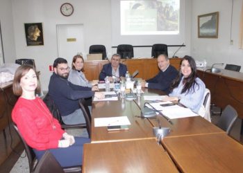 Συνάντηση Εργασίας για το Γεωπάρκο Μετεώρων -Πύλης στο Δημαρχείο Πύλης