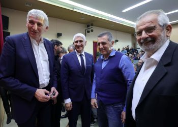 Ο Δημήτρης Κουρέτας στην παρουσίαση του βιβλίου του Παναγιώτη Γιαννάκη