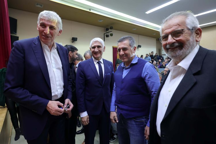 Ο Δημήτρης Κουρέτας στην παρουσίαση του βιβλίου του Παναγιώτη Γιαννάκη